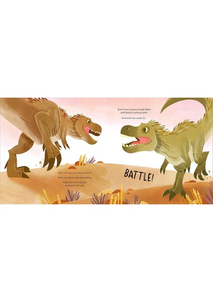A Dinosaur's Day: T. Rex Meets His Match indirimleri
