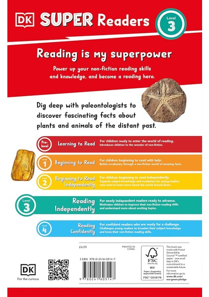 Dk Super Readers Level 3 Fossils