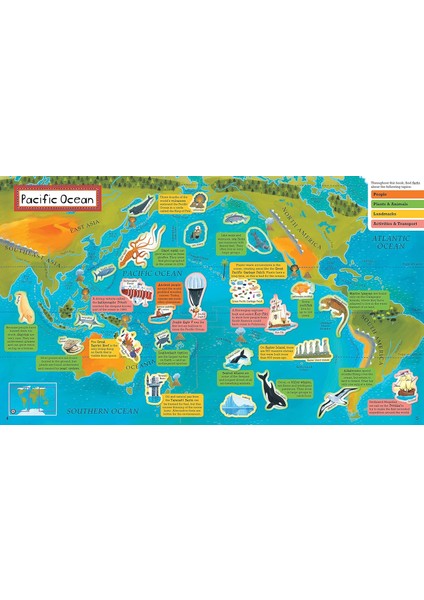 World Atlas Sticker Book 2019 modelleri