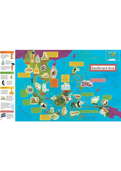 World Atlas Sticker Book 2019 fırsatları