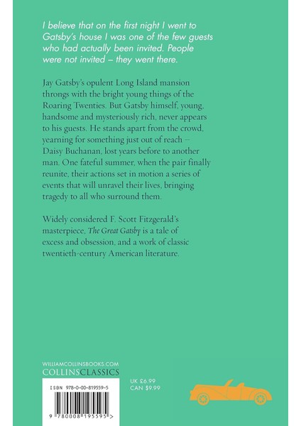 The Great Gatsby fiyatları