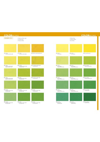 1,500 Color Mixing Recipes For Oil, Acrylic & Watercolor: Achieve Precise Color When Painting Landsc