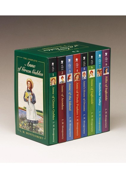 Anne Of Green Gables Complete 8 Book Box Set: 1-8
