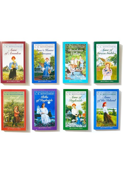 Anne Of Green Gables Complete 8 Book Box Set: 1-8 modelleri