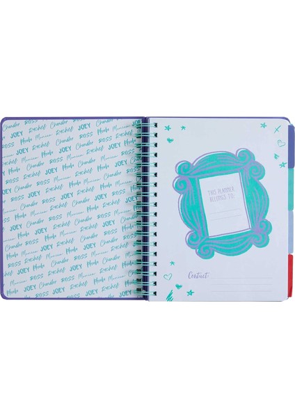 Friends: 12-Month Undated Planner: (Friends Tv Show Gift, Friends Planner, Friends Gift, Undated Pla indirimleri