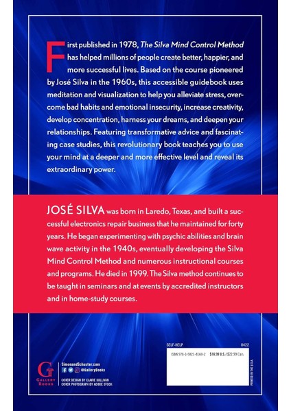 The Silva Mind Control Method: The Revolutionary Program By The Founder Of The World's Most Famous M