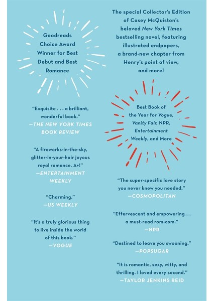 Red, White & Royal Blue: Collector's Edition: A Novel fiyatları