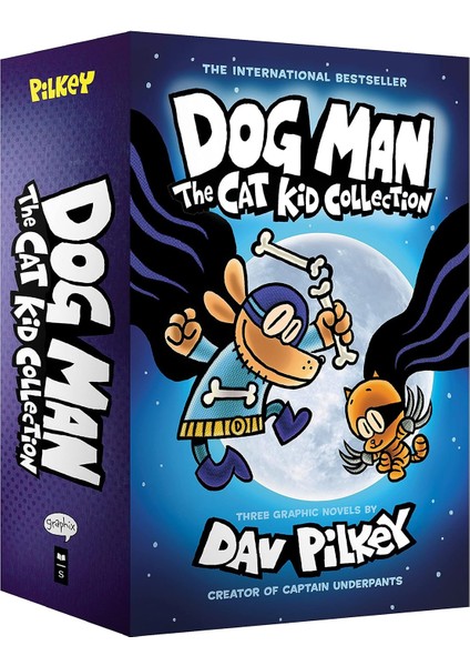 Dog Man: The Cat Kid Collection: From The Creator Of Captain Underpants (Dog Man #4-6 Box Set)