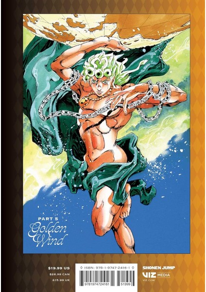 Jojo’s Bizarre Adventure: Part 5--Golden Wind, Vol. 8: Volume 8