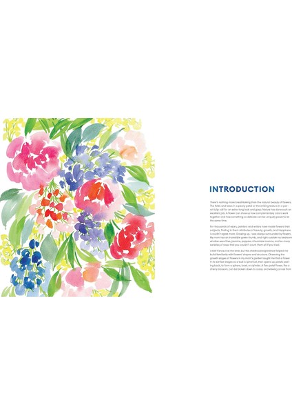 Everyday Watercolor Flowers: A Modern Guide To Painting Blooms, Leaves, And Stems Step By Step