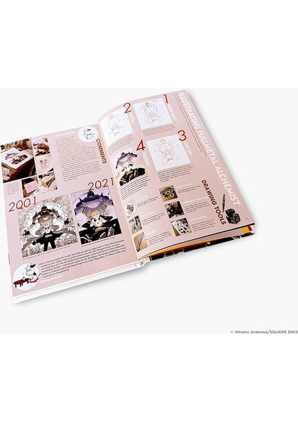 Fullmetal Alchemist 20TH Anniversary Book modelleri