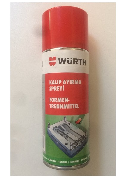 Yüksek Kalite Kalıp Ayırıcı Silikon Sprey 400 ml Germany