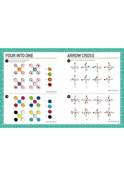 Mensa's Most Difficult Pattern Puzzles: Unleash Your Creative Problem-Solving To Crack 200 Demanding modelleri