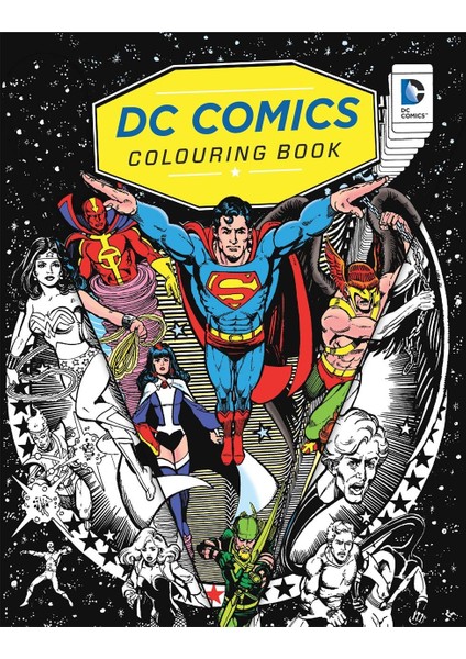 Dc Comics Colouring Book