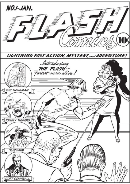 Dc Comics Colouring Book