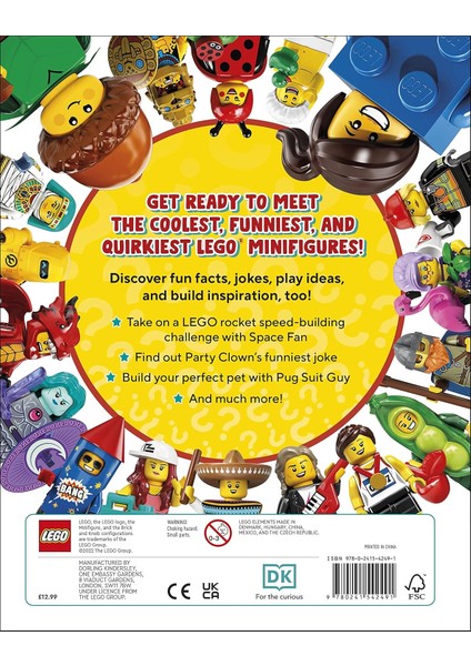 LEGO Meet The Minifigures: With Exclusive LEGO Rockstar Minifigure fiyatları