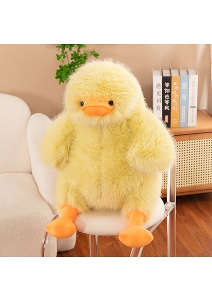 Sevimli Küçük Ördek Yavrusu Bebek, Kabarık Küçük Sarı Ördek, Çocuk Doğum Günü Hediyesi 60CM (Yurt Dışından)