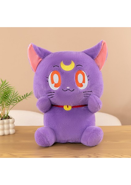 Kız Ay Kedi Sailor Moon Peluş Oyuncak Bebek 45CM (Yurt Dışından)