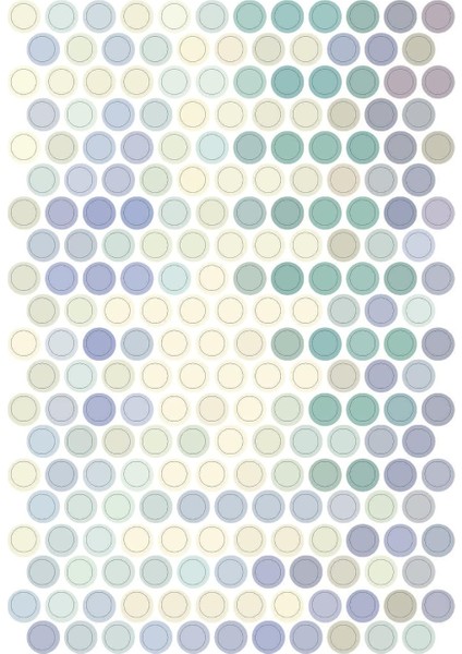 Sticker Van Gogh: Dot Art modelleri