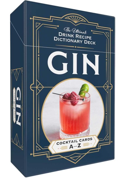 Gin Cocktail Cards A–z: The Ultimate Drink Recipe Dictionary Deck