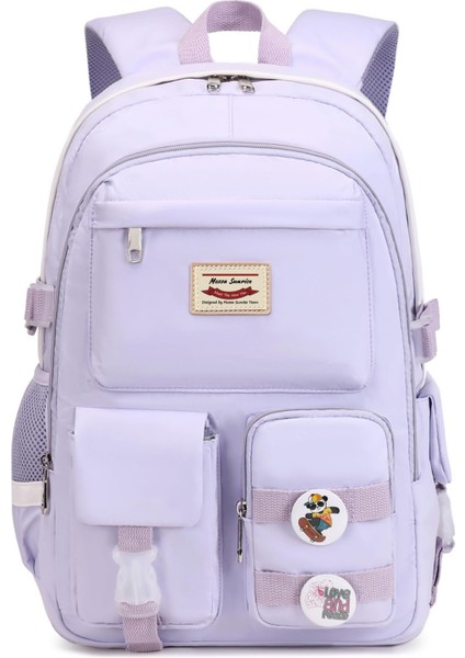 Şık ve Ferah Kız Okul Sırt Çantası: Dizüstü Bilgisayarlar ve Ders Kitapları Için Mükemmel, Ilkokuldan Liseye Kadar Ideal (Yurt Dışından)