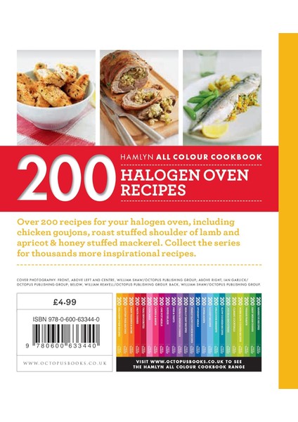 All Colour Cookery: 200 Halogen Oven Recipes: Hamlyn All Colour Cookbook