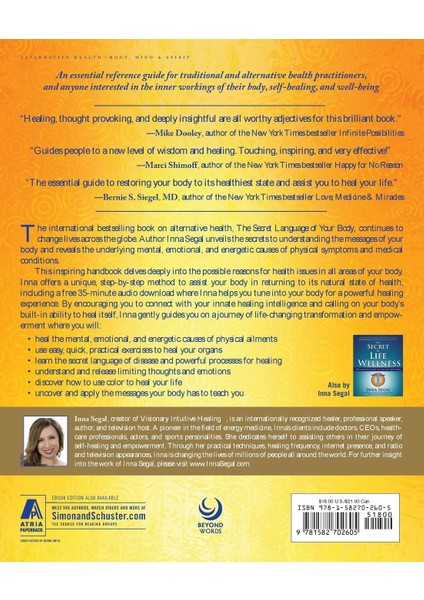 The Secret Language Of Your Body: The Essential Guide To Health And Wellness fiyatları