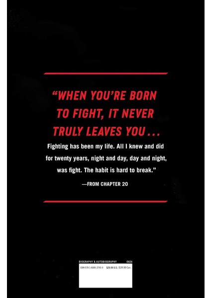 Born To Fight: How A Street Fighter Living On The Edge Became "gamebred" And Found Success fiyatları