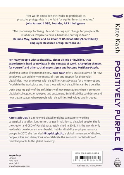Positively Purple: Build An Inclusive World Where People With Disabilities Can Flourish fiyatları