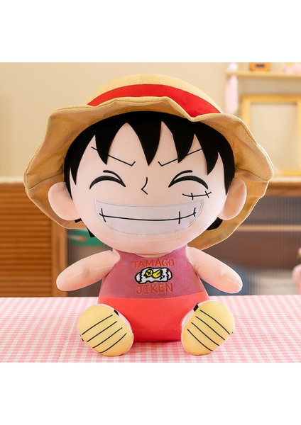 Luffy Tek Parça Peluş Oyuncak Anime Bebek Doğum Günü Hediyesi 55 cm (Yurt Dışından)