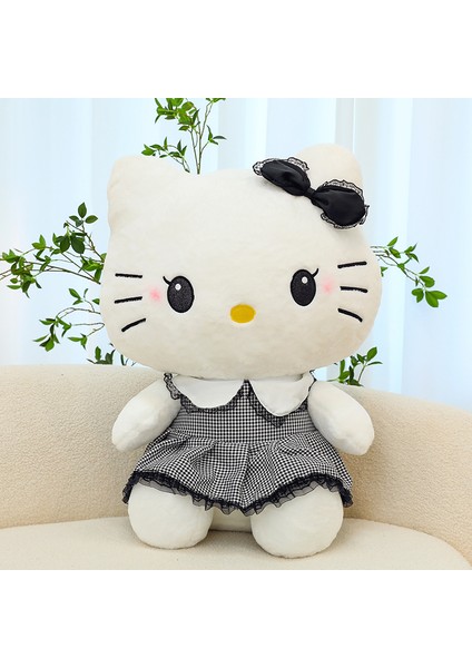 Peluş Oyuncak Gotik Hello Kitty Bebek Bebek Çocuk Kız Hediye 40 cm (Yurt Dışından)