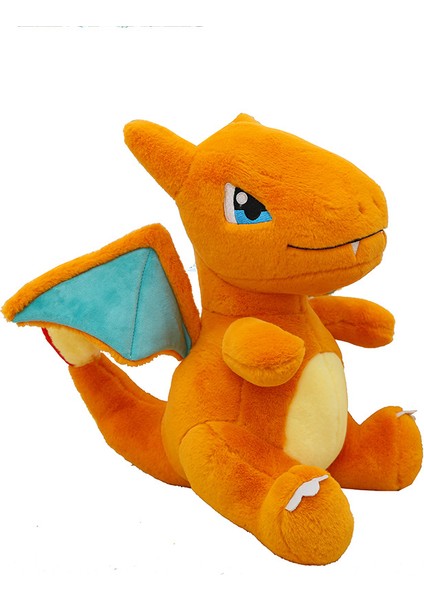 Sevimli Charizard Peluş Oyuncak Charmander Bebek Çocuk Kız Hediye Yastık 45 cm (Yurt Dışından)