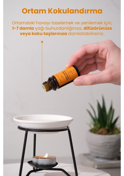 Bade Natural Portakal Uçucu Yağı %100 Saf 10 ml