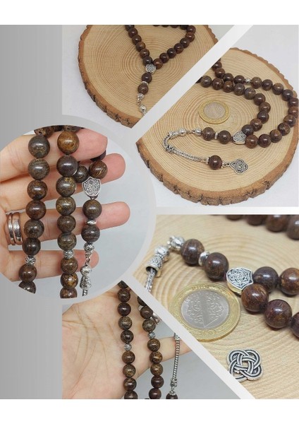 Bronzit Taşı 33LÜK Tesbih 10MM (51344)