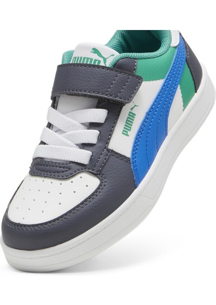 Caven 2.0 Block Ac+Ps Beyaz Çocuk Spor Ayakkabı Sneaker - 394462 08