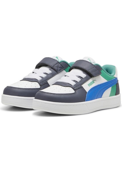 Caven 2.0 Block Ac+Ps Beyaz Çocuk Spor Ayakkabı Sneaker - 394462 08