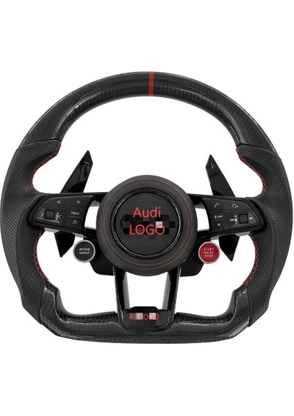 Audi Carbon Direksiyon Start&stop - Drıve Select Tuşlu Aırbaglı A1 A2 A3 A4 A5 A6 Q3 Q5 Q7