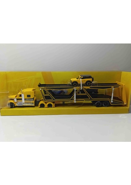Dianomi Maisto 1:64 Ölçek International LONESTAR/2021 Ford Bronco Badlands /taşıyıcı Tır