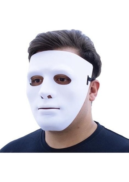 Beyaz Jabbawockeez Maskesi