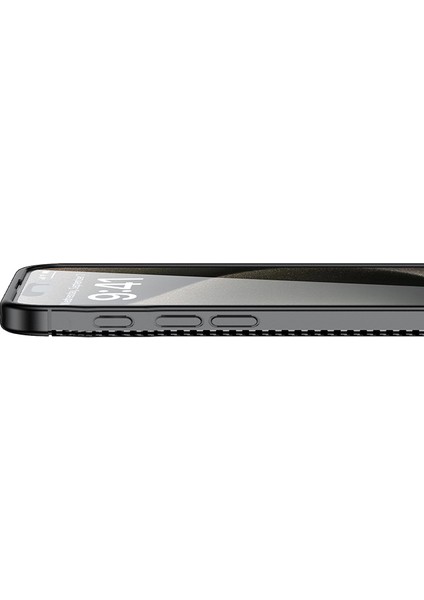 Alan Tech iPhone 16 Pro Uyumlu Negro Silikon Kapak-Siyah fırsatları