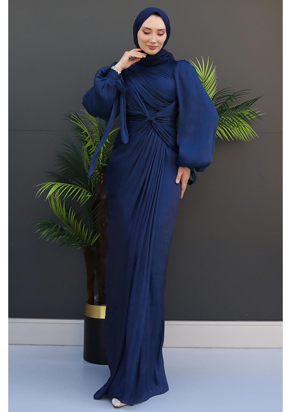 Orkide Ipek Abiye Lacivert fırsatları