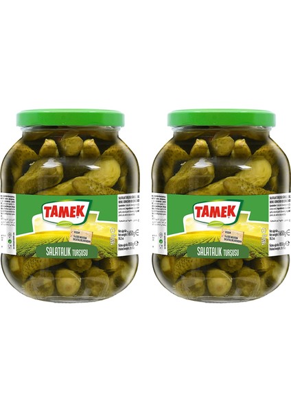 Salatalık Turşusu 1650 ml Cam x 2 Adet
