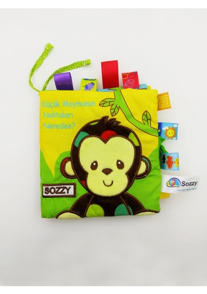 Toys Nakışlı Hikaye Kitabı - Maymun SZY246