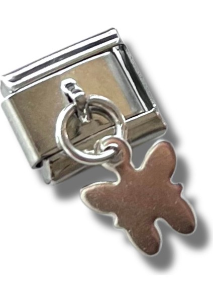 Sallantılı Pul Kelebek Charm