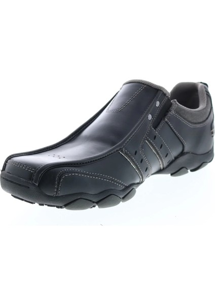 61779-BLK Diameter Deri Loafers ve Slip-On Erkek Günlük Spor Ayakkabı fırsatları