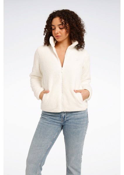 Paıge Jacket Beyaz Kadın Polar