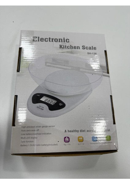 Robolog Plt Power Kapasiteli Dijital Mutfak Terazisi /mutfak Tartısı Kasesi ile Birlikte fırsatları