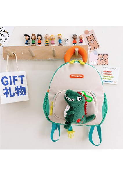 Anaokulu Okul Çantası, Çocuk Anti-Kayıp Çantası, Erkek ve Kız Çocukları Için Sevimli Sırt Çantası (Yurt Dışından)