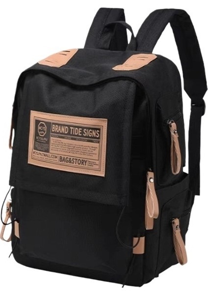 Büyük Kapasiteli Öğrenci Bilgisayar Sırt Çantası Seyahat Sırt Çantası (Yurt Dışından)