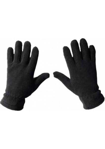 Unisex Siyah Termal Kışlık Polar Eldiven modelleri